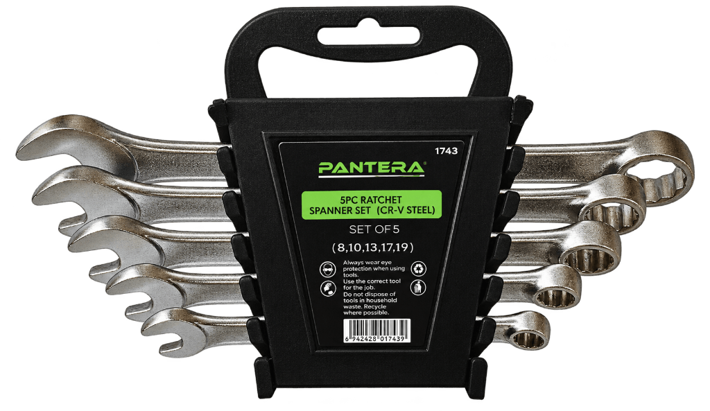 Pantera set viljuškasto-okastih ključeva 5/1